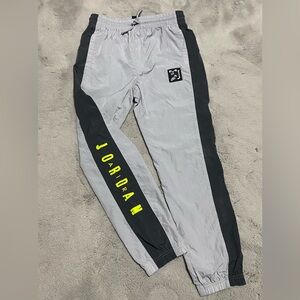 Jordan Gray and Black windbreaker joggers